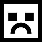 Emoji Sad Square 401 SVG Icon